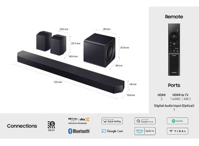 Samsung Q990F / Q995F Soundbar for sale