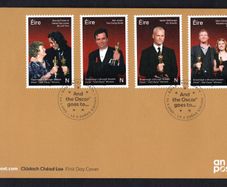 2022 Ireland Irish Oscar Winners Commemorative Stamps An Post First Day Covers (FDC)