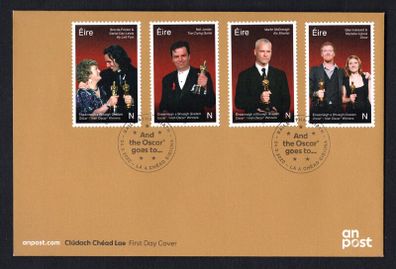 2022 Ireland Irish Oscar Winners Commemorative Stamps An Post First Day Covers (FDC)