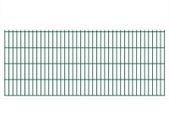 2D Garden Fence Panel 2.008x0.83 m  Green