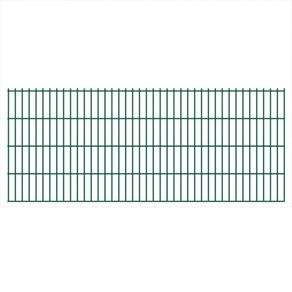 2D Garden Fence Panel 2.008x0.83 m  Green