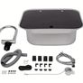 campervan sink with taps and glass lid Image 3