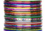35 Pcs Mixed Colors Nail Striping Tape Line Rolls Nail Art