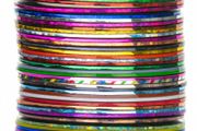 35 Pcs Mixed Colors Nail Striping Tape Line Rolls Nail Art