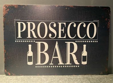 Prosecco Bar Tin Metal sign