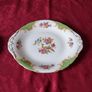 For Collectors Antique 3 Piece Paragon Rockingham Bone China Gold Gilt Cabinet Eared Cake Plate And Bread And Butter Set Made In England Image 2