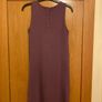 Purple pinafore dress Image 3