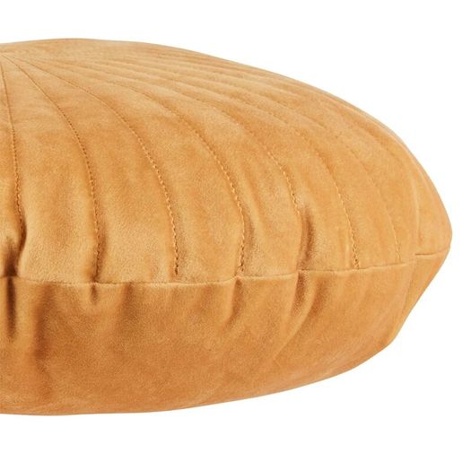 Velvet Cushion - Ochre