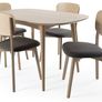 Nordic Oak dining table Image 6