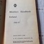AA Members Handbook 1966/67.   Collectable item. Image 2