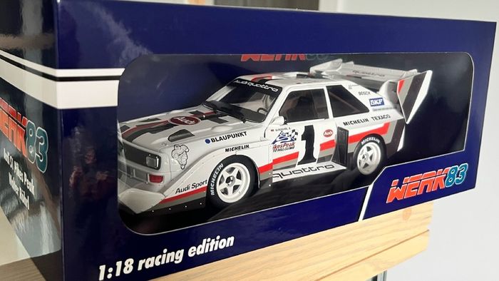 1:18 Audi Quattro S1 pikes peak winner