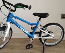 Woom 3 16" kids bike blue