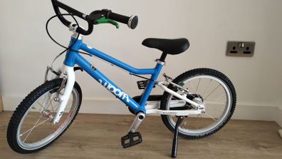 Woom 3 16" kids bike blue