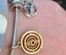 Official Pandora Game of Thrones Spinning Astrolabe Dangle Charm
