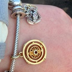 Official Pandora Game of Thrones Spinning Astrolabe Dangle Charm