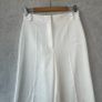 ba&sh Ivory White Wide Leg Tailored Trousers Size 1 S Image 2
