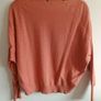 ALLSAINTS Coral/Terracotta Batwing Knit Top Image 5