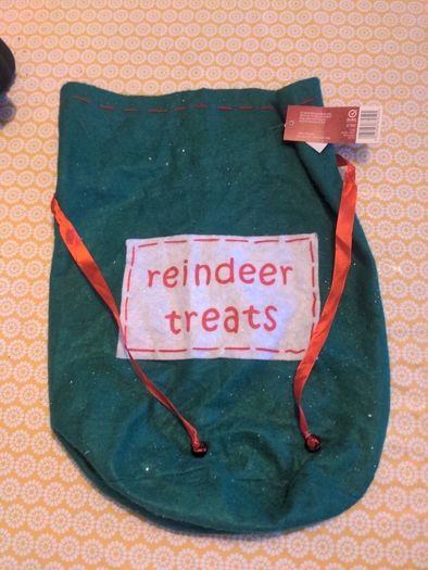Reindeer treat sack
