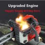 BRAND NEW High Power One-Hand Cordless Chain Saw Image 4