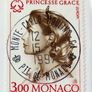 Princess Grace Kelly Monaco anniversary coin & stamp first day cover | limited issue 1995 Image 5