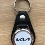 Brand new synthetic leather Kia key ring with shopping trolley token/coin Image 2
