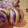 3 Large Christmas Baubles Image 2