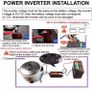 Power inverter 12v 5000w power pure sine continues 2500w Image 5