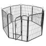Medium Heavy Duty 8 Panel Pet Dog Play Pen Run Enclosure Image 2