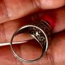 Vintage Sterling Silver Statement Ring Image 5
