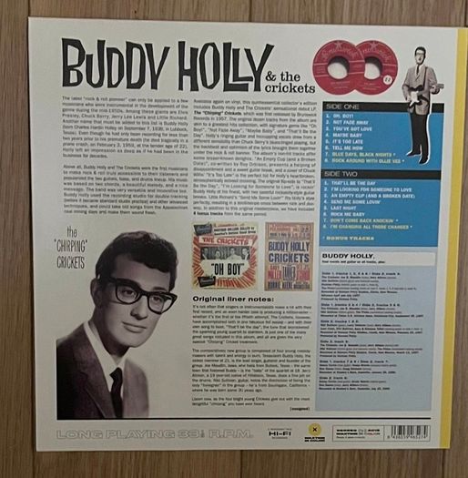 Buddy Holly and the Crickets vinyl