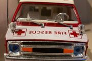 Dodge Van Fire Rescue Rare Scale 1/25 Polistil Year 1980