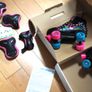 Roller skates RAVEN Trista, adjustable sizes, Protective pads set included Image 5