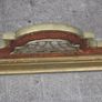 a antique solid brass fire fender date 1860 Image 3