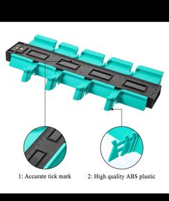 250mm(5inch/10inch) Profile Contour Gauge Irregular Profile Contour Gauge is designed for winding pipes, circular frames, ducts and many objects. Simply press the tooth against the object to match the contour and then track the shape you need. For Irregul