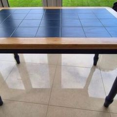 wooden table