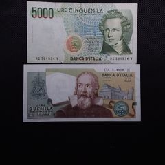 Italy Banknotes (2) - 1973 and 1985