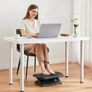 Foot Rest for Under Desk at Work with Massage, Foot Stool with 3 Height Position & 30 Degree Tilt Angle Adjustment for Home, Office Image 2