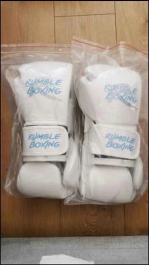 2 Pairs Rumble Boxing Gloves 12oz New