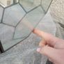 Hexagonal glass pendant Image 5