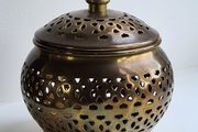 Brass Container Tealight Holder Inscence Burner