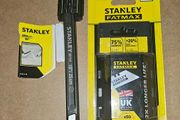 Stanley 10" Claw Bar &amp; 50 Pack Stanley blades