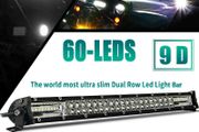 20inch 180W Led Light Bar Dual Row Spot Flood Combo Work Car Van Truck Jeep UTE Truck SUV ATV