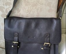 messenger leather bag