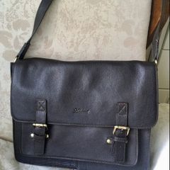 messenger leather bag