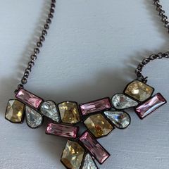 New crystallised  statement piece  necklace beautiful bought in  NY