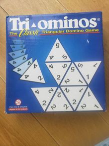 Triominos board game