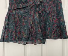 Reiss Skyla Wrap Skirt - Reptile Print - Multi - Size 12 - New with Tags