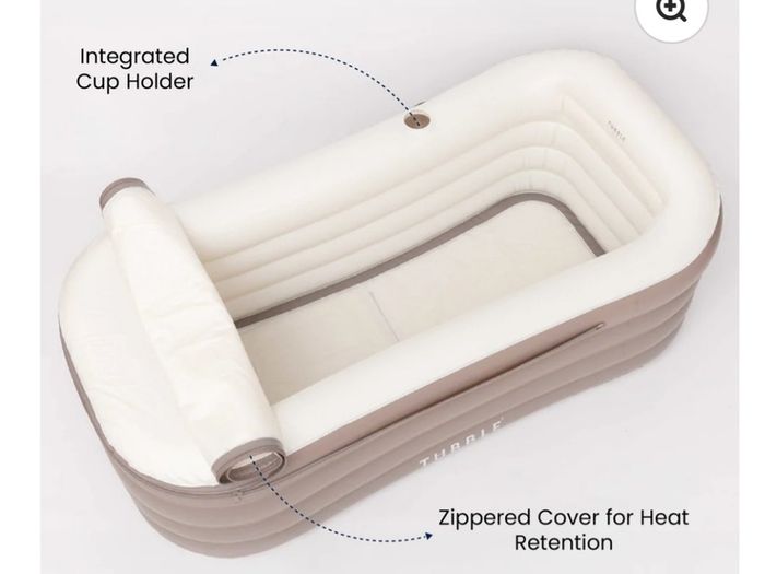 Tubble inflatable bath