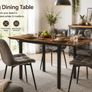Folding Dining Table with Drop Leaf Sides Image 7