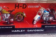 Harley Davidson Motorbike Model Set